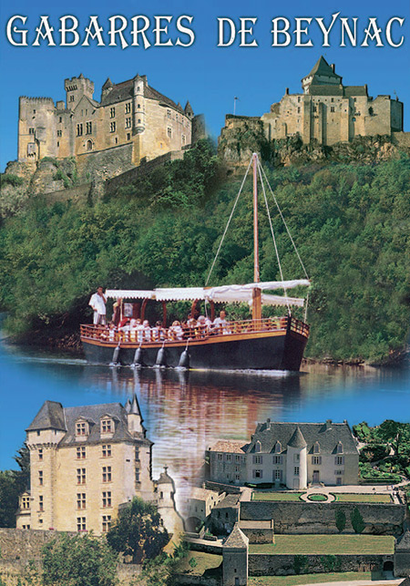 Téléchargez le dépliant Gabarres de Beynac - Promenade en bateau au fil de la Dordogne